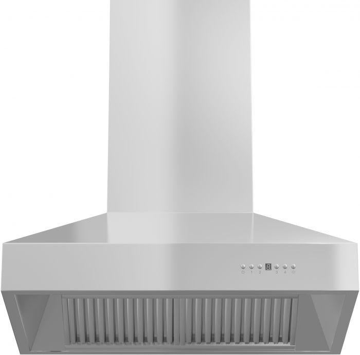 ZLINE 36 In. Outdoor Ducted Wall Mount Range Hood in Outdoor Approved Stainless Steel, 667-304-36