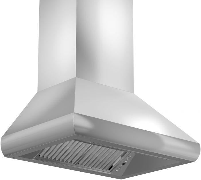 ZLINE 36 in. Professional Ducted Wall Mount Range Hood in Stainless Steel, 687-36