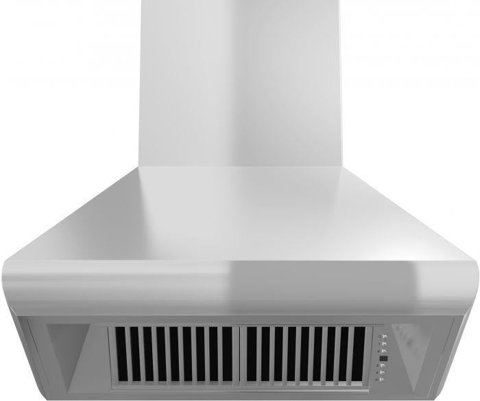 ZLINE 36 in. Professional Ducted Wall Mount Range Hood in Stainless Steel, 687-36