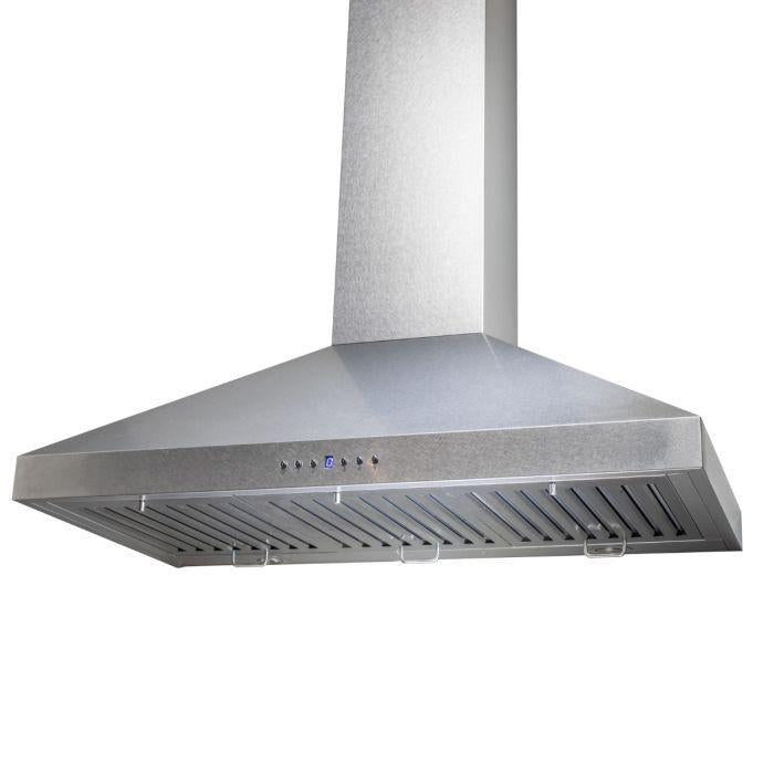 ZLINE 36 in. Wall Mount Range Hood in DuraSnow® Finished Stainless, 8KL3S-36