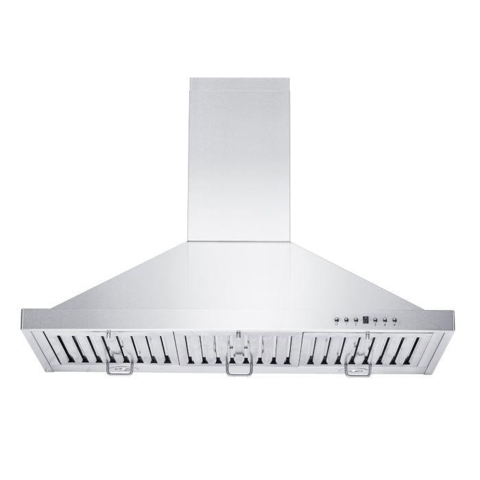 ZLINE 48 in. Convertible Vent Outdoor Approved Wall Mount Range Hood in Stainless Steel, KB-304-48